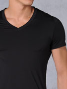 футболка мужская HOM 03112 чёрная