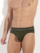 Трусы-брифы мужские HOM 35-9521 цвета хаки
