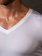 Футболка мужская HOM 40-2466 белая
