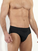 Трусы-брифы мужские HOM 40-3103 чёрные